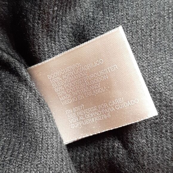 Jacqueline Ferrar  Women's ‎ Blue Raincoat  M Velvet Collar 22Wx36L x20Lsleeve - Picture 6 of 6